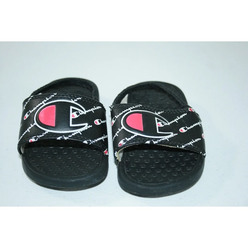 Champion‎ Toddler Slides Sandals Black Size 6T